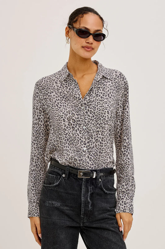 Rails Shirts & Tops Rails - Josephine top in Ecru Cheetah