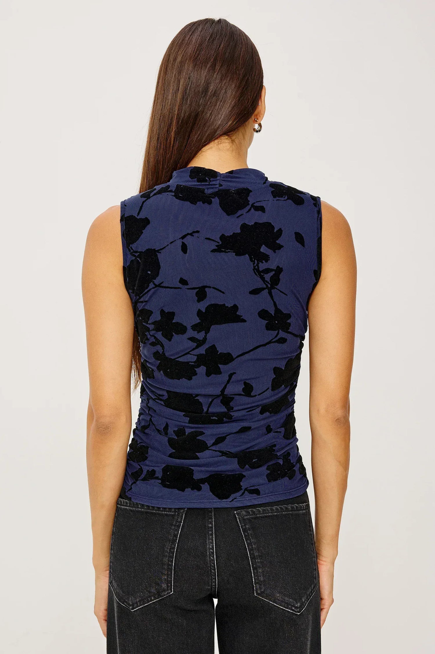 Rails Shirts & Tops Rails - Lauris top in navy tossed roses