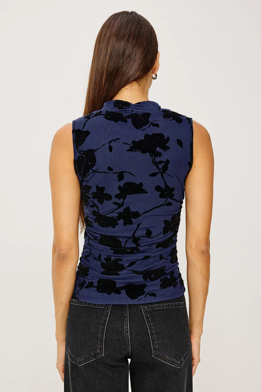 Rails Shirts & Tops Rails - Lauris top in navy tossed roses