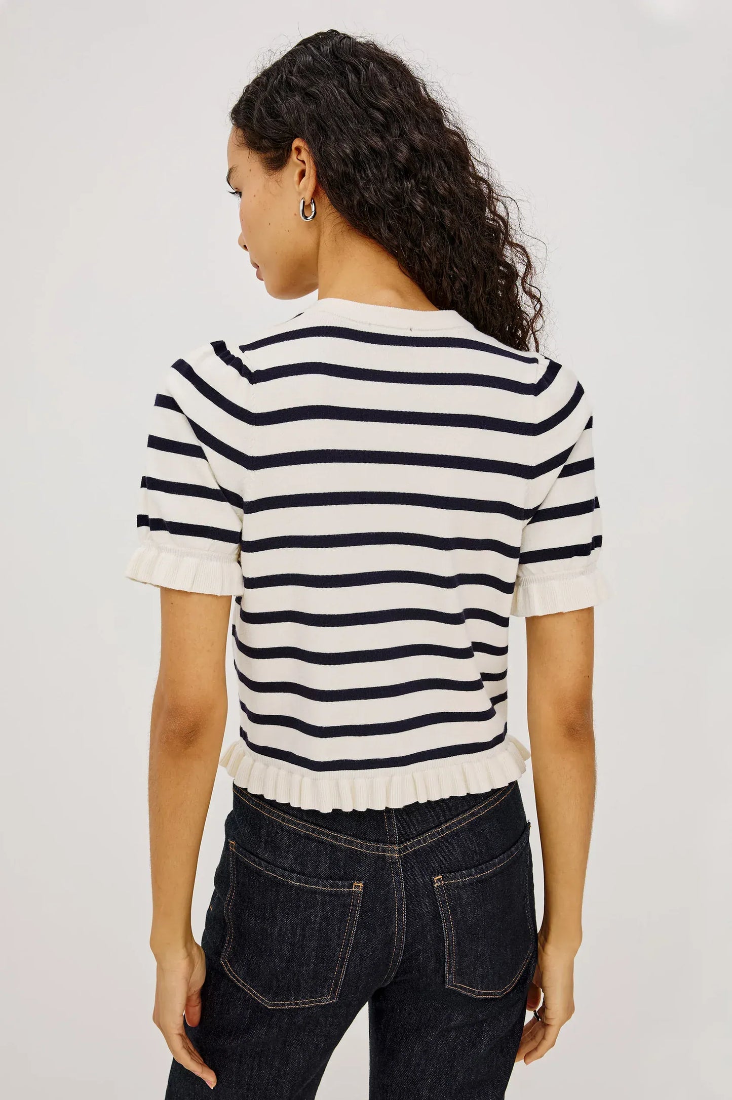 Rails Shirts & Tops Rails - Lora top in navy stripe