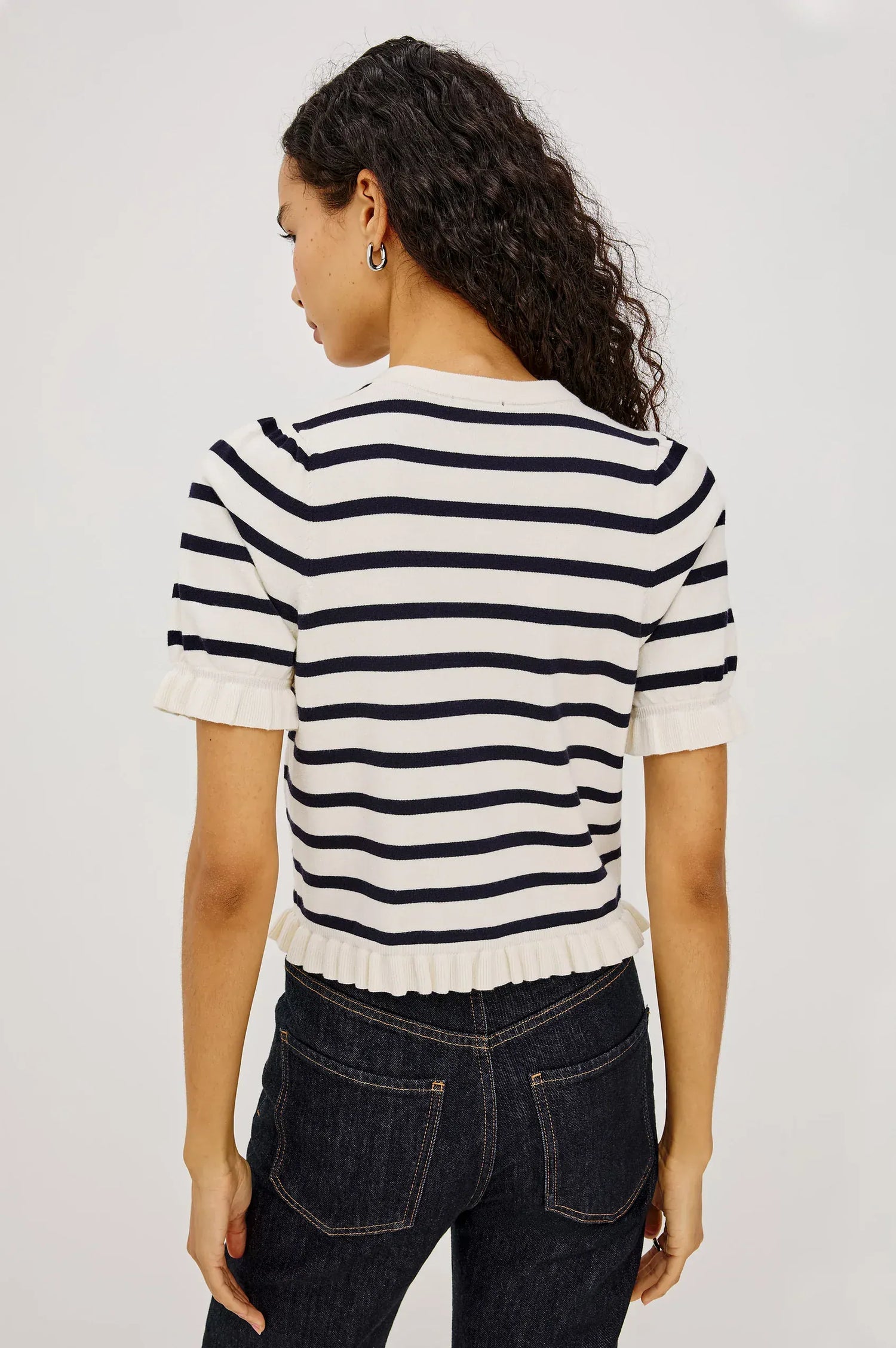 Rails Shirts & Tops Rails - Lora top in navy stripe