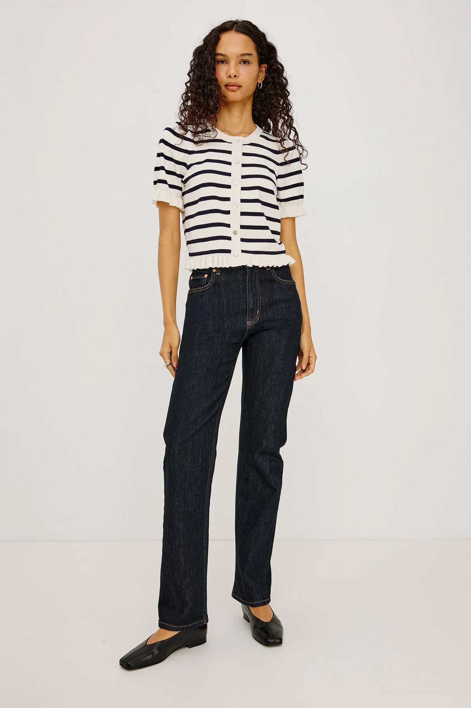 Rails Shirts & Tops Rails - Lora top in navy stripe