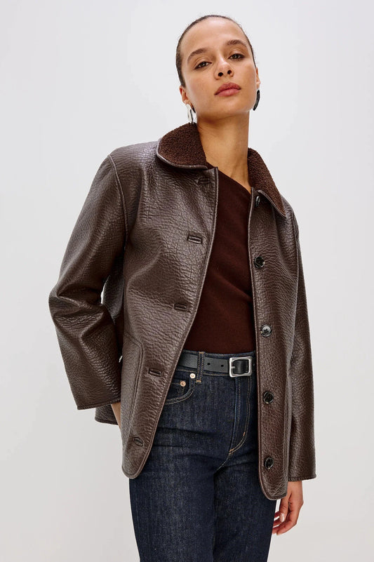 Rails Shirts & Tops Rails - Luis Jacket in Walnut
