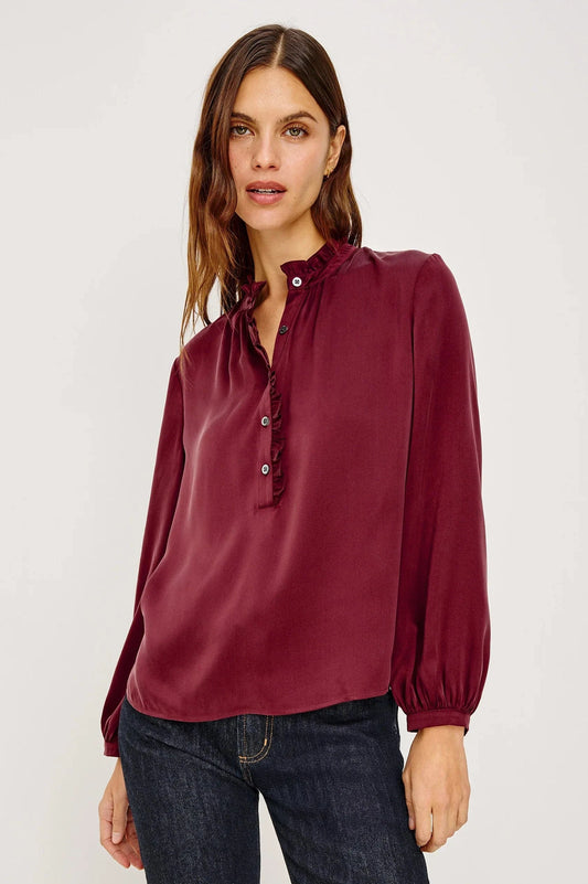 Rails Shirts & Tops Rails - Sien Top in Garnet