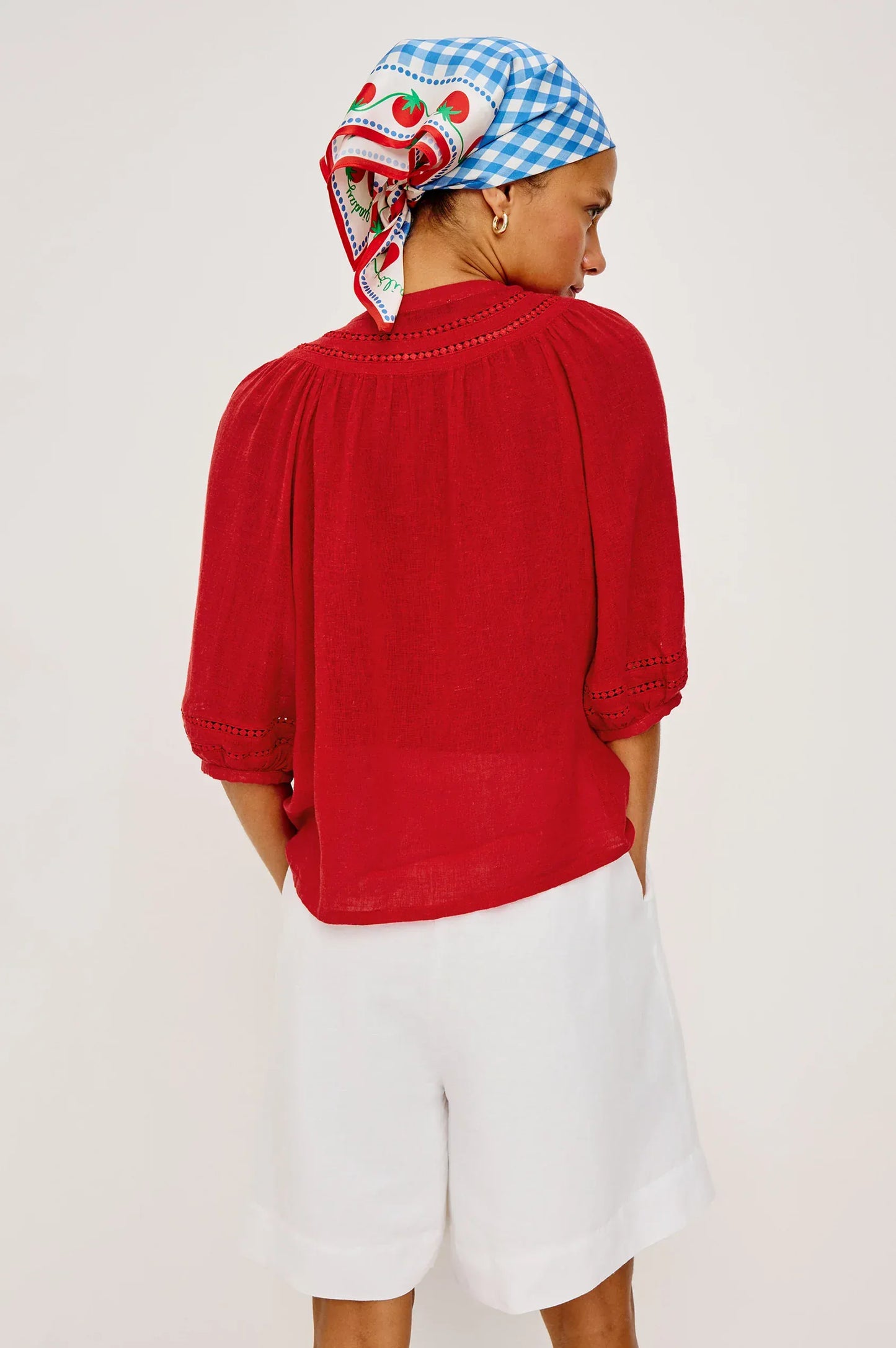 Rails Shirts & Tops Rails - Theia Top in Tomato