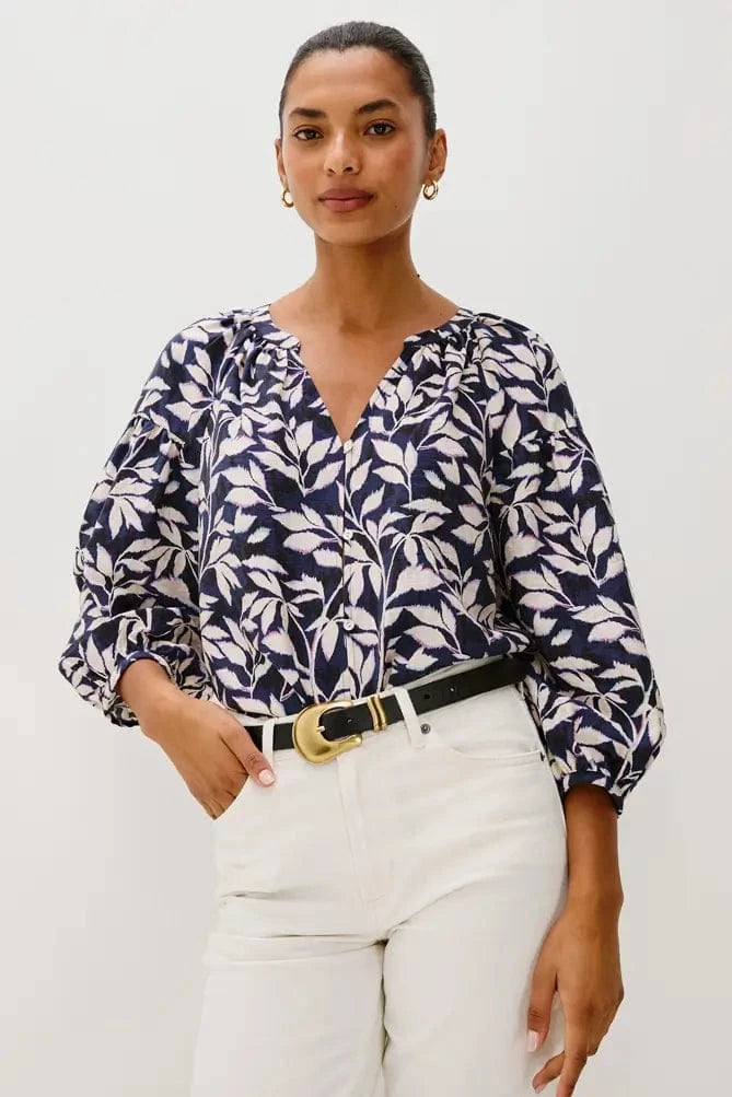Rails Shirts & Tops Rails - Vasia top in Navy Vines