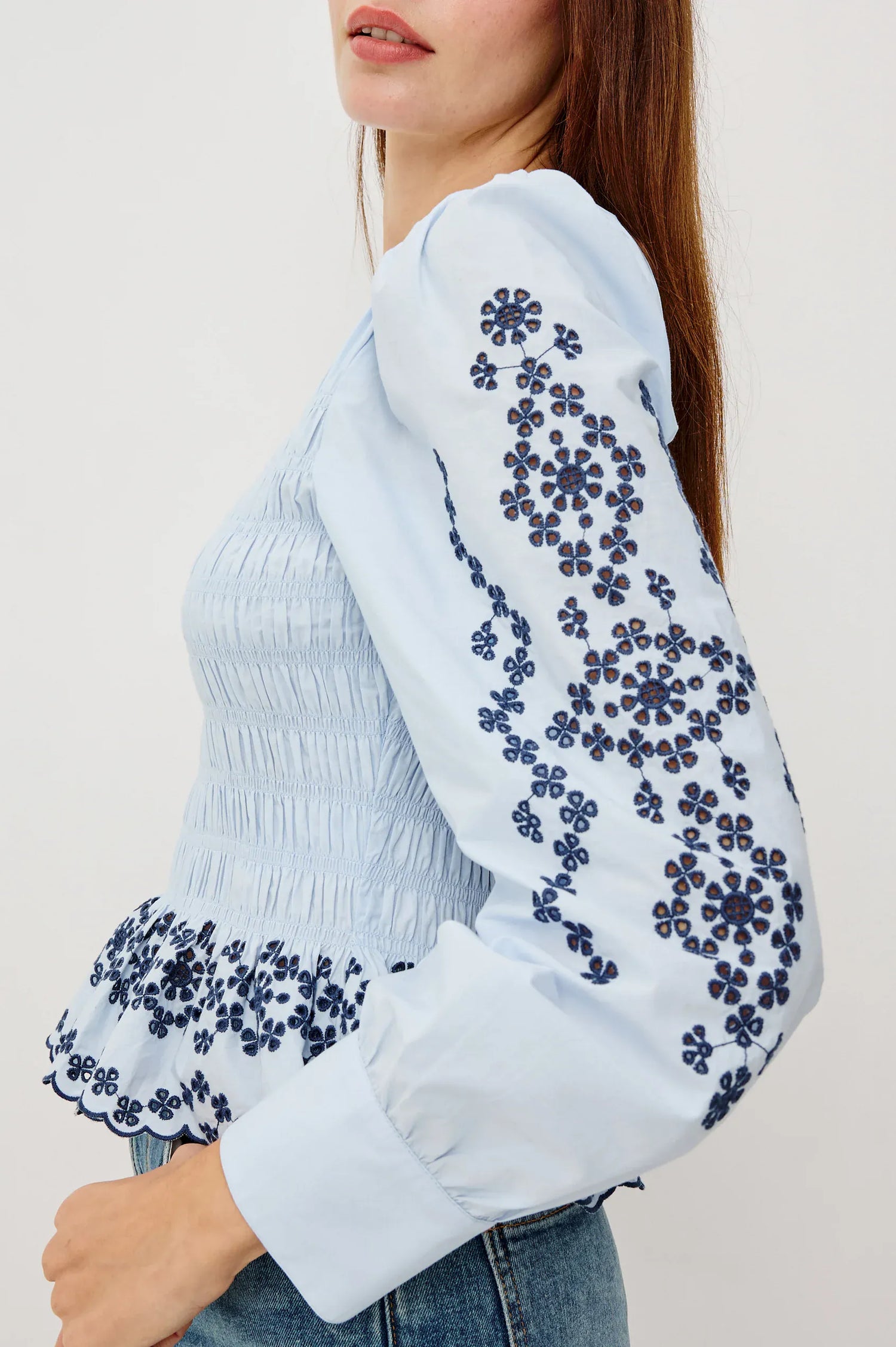 Rails Shirts & Tops S Rails - Tabi Top in Blue Bird