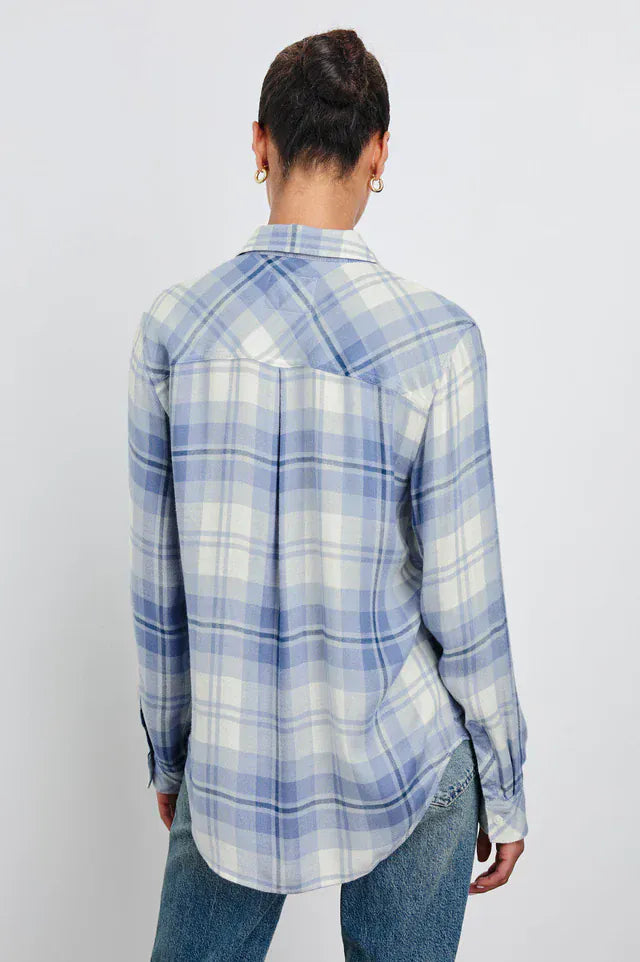 Rails Shirts & Tops XS Rails - Hunter shirt Faded Plum Ivory