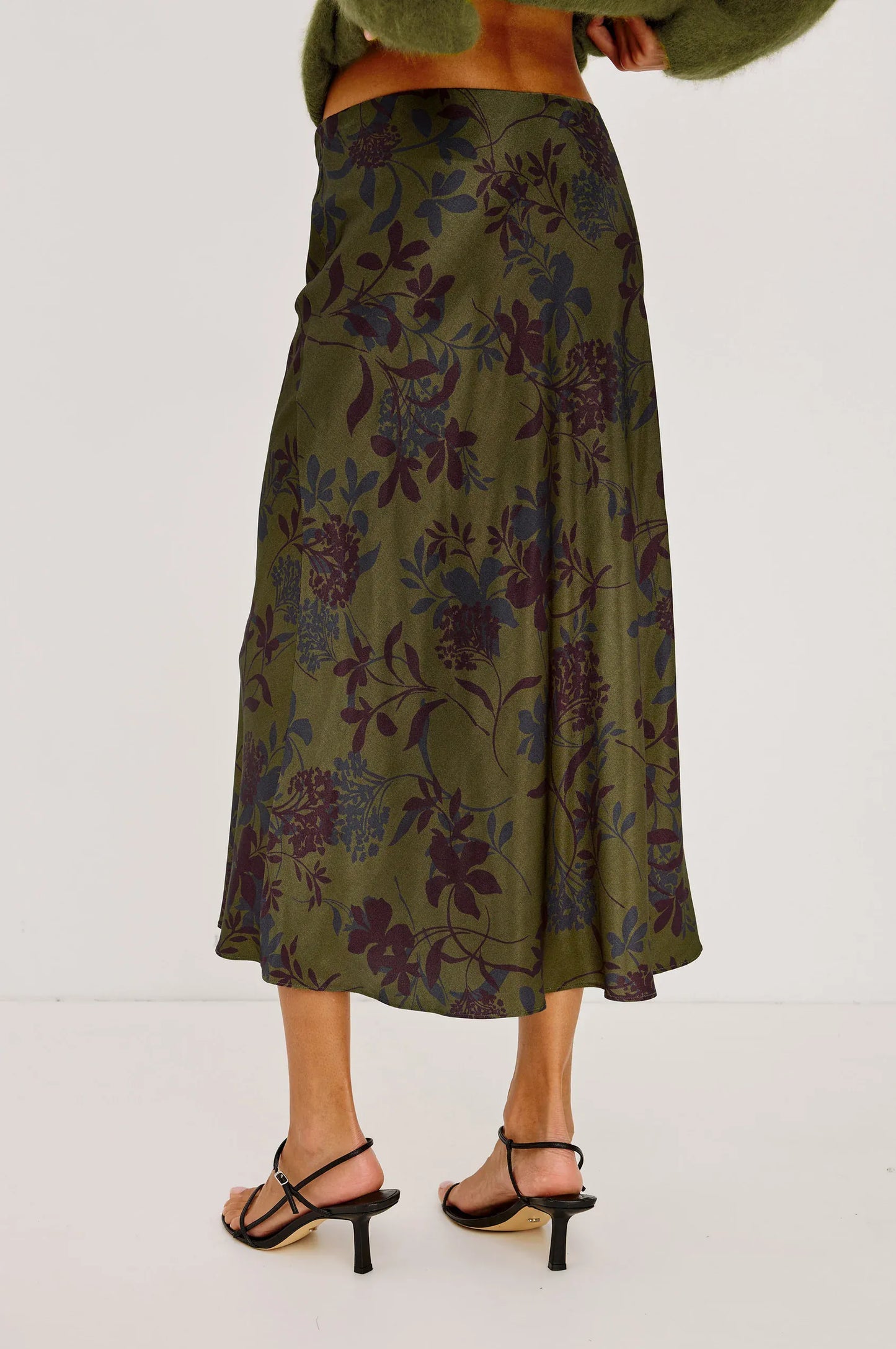 Rails Skirts Rails - Anya Skirt in olive dahlia