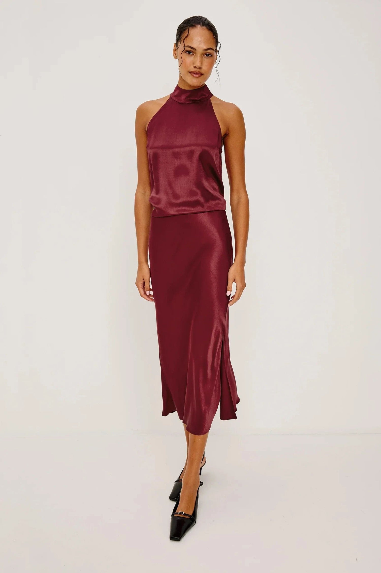 Rails Skirts Rails - Maya Skirt in garnet