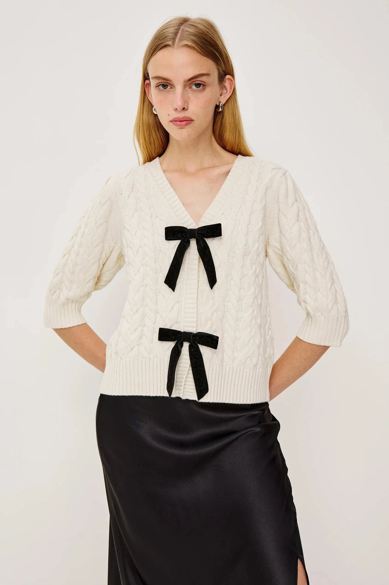 Rails Sweaters Rails - Clarissa Sweater in Ivory Cables