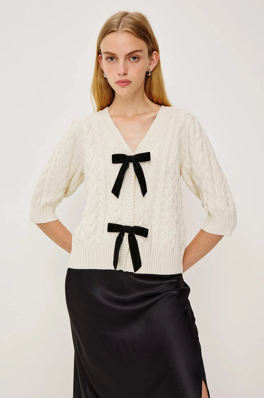 Rails Sweaters Rails - Clarissa Sweater in Ivory Cables
