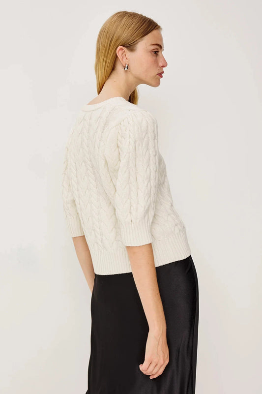 Rails Sweaters Rails - Clarissa Sweater in Ivory Cables