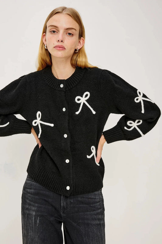 Rails Sweaters Rails - Francesca cardigan Black Ivory