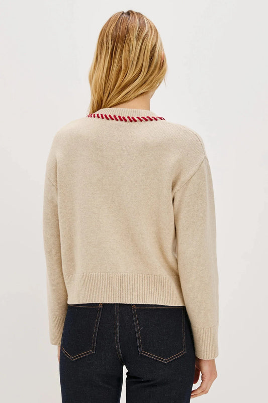 Rails Sweaters Rails - Mavie sweater in Carmine floral