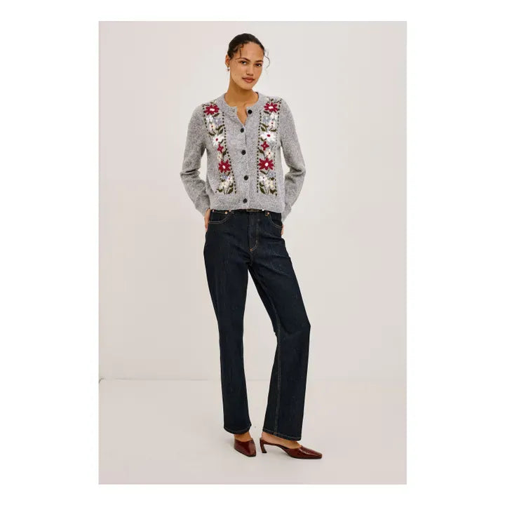 Rails Sweaters Rails - Millie sweater in grey flora