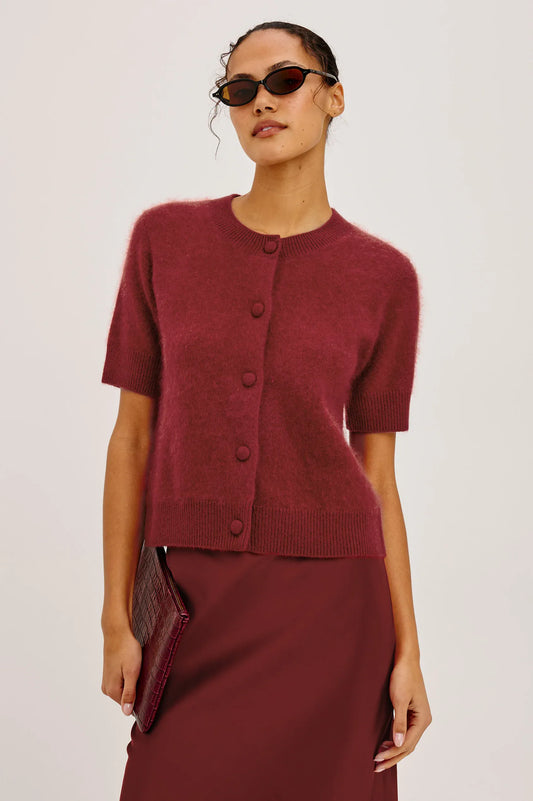Rails Sweaters Rails - Roman sweater in crimson