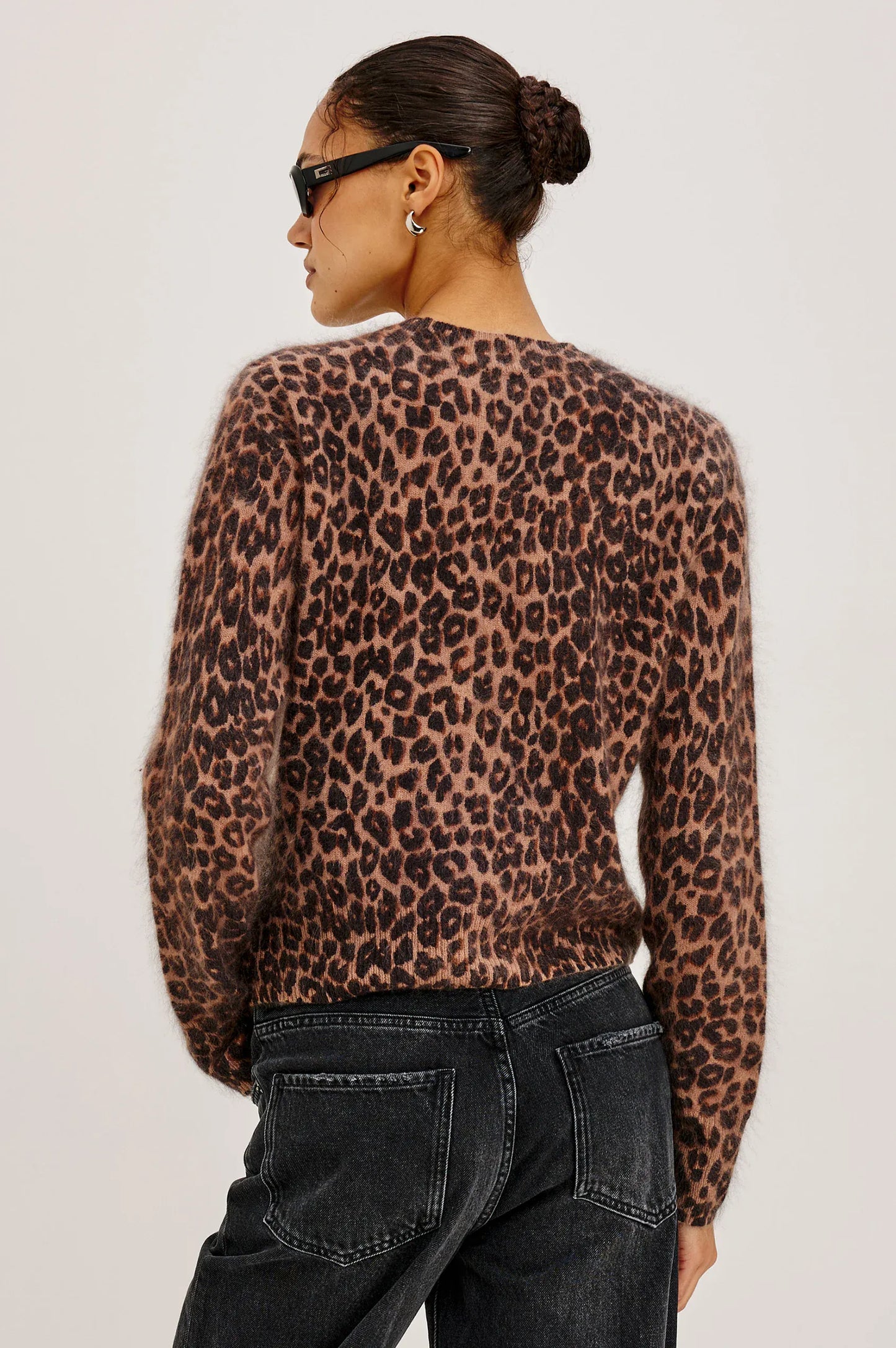 Rails Sweaters Rails - Sofia Leopard sweater in brown nala