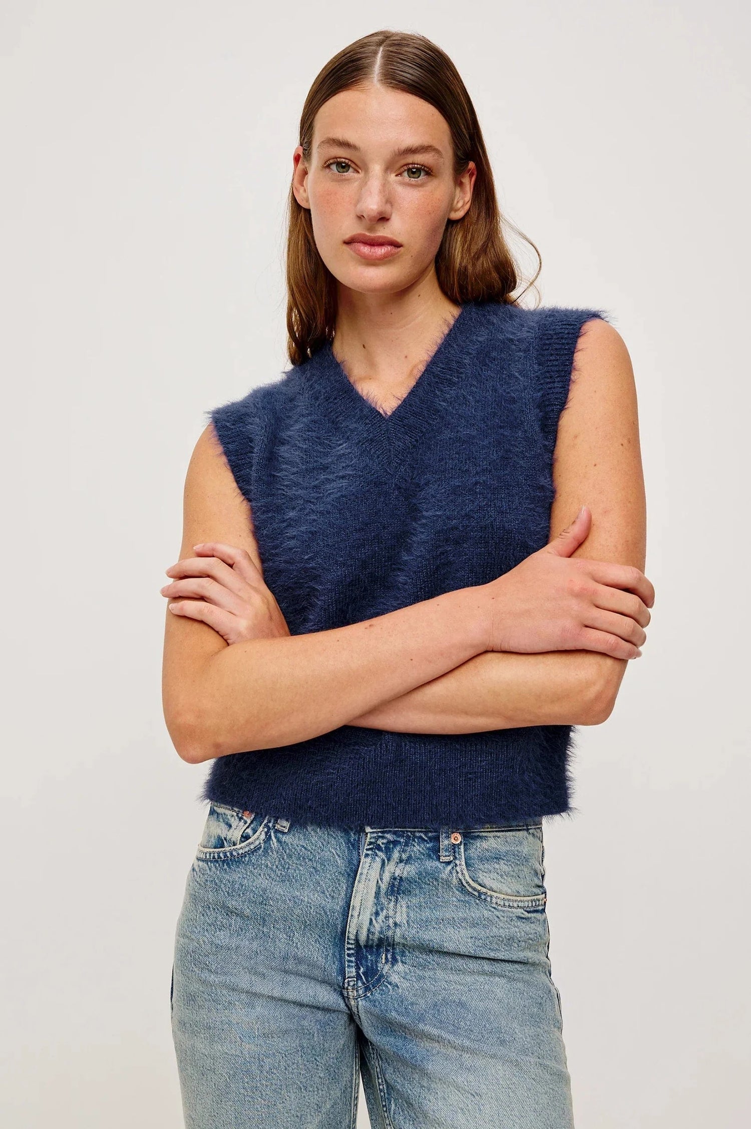 Rails Sweaters Rails - Talli Vest in Navy