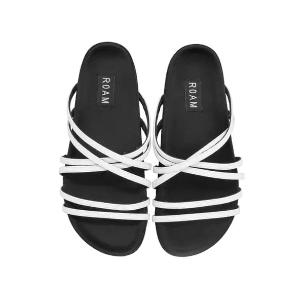 Roam Sandals Roam X - Sandals in White  Vegan Leather