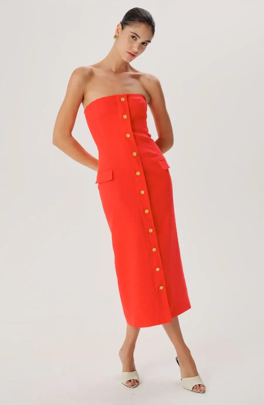 Ronny Kobo Dresses Ronny Kobo - Rose dress in Red