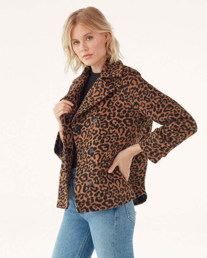 Splendid Jackets XS Splendid - Suki Leopard Jacket