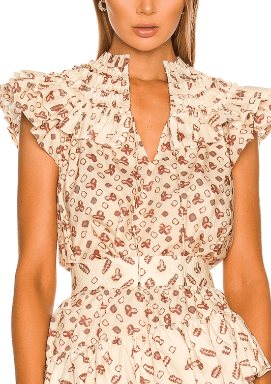 Ulla Johnson Blouses 4 Ulla Johnson - Solina Top in Opal