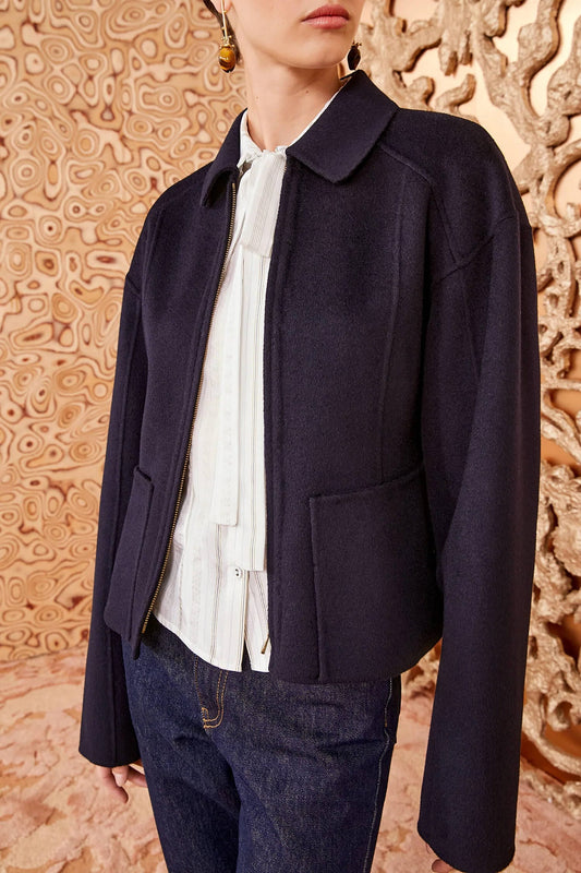 Ulla Johnson Jackets Ulla Johnson - Carina Jacket in Midnight