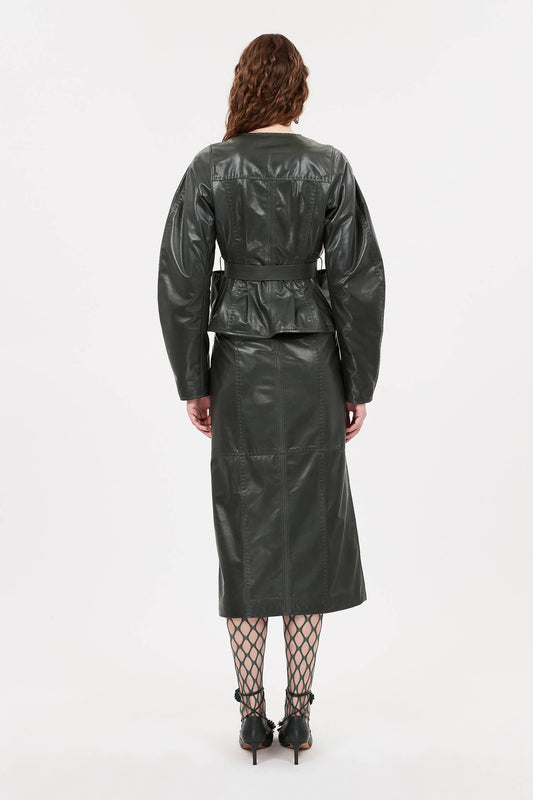 Ulla Johnson Jackets XS Ulla Johnson - Aidan Jacket in Jasper green
