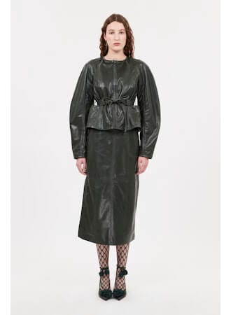 Ulla Johnson Jackets XS Ulla Johnson - Aidan Jacket in Jasper green