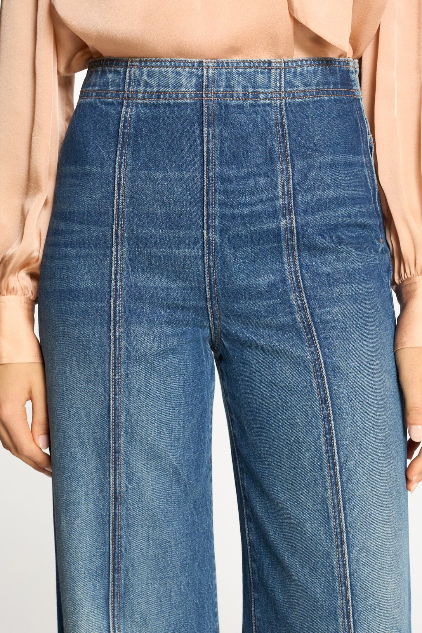 Ulla Johnson Jeans Ulla Johnson - Bianca Jean in Danube wash