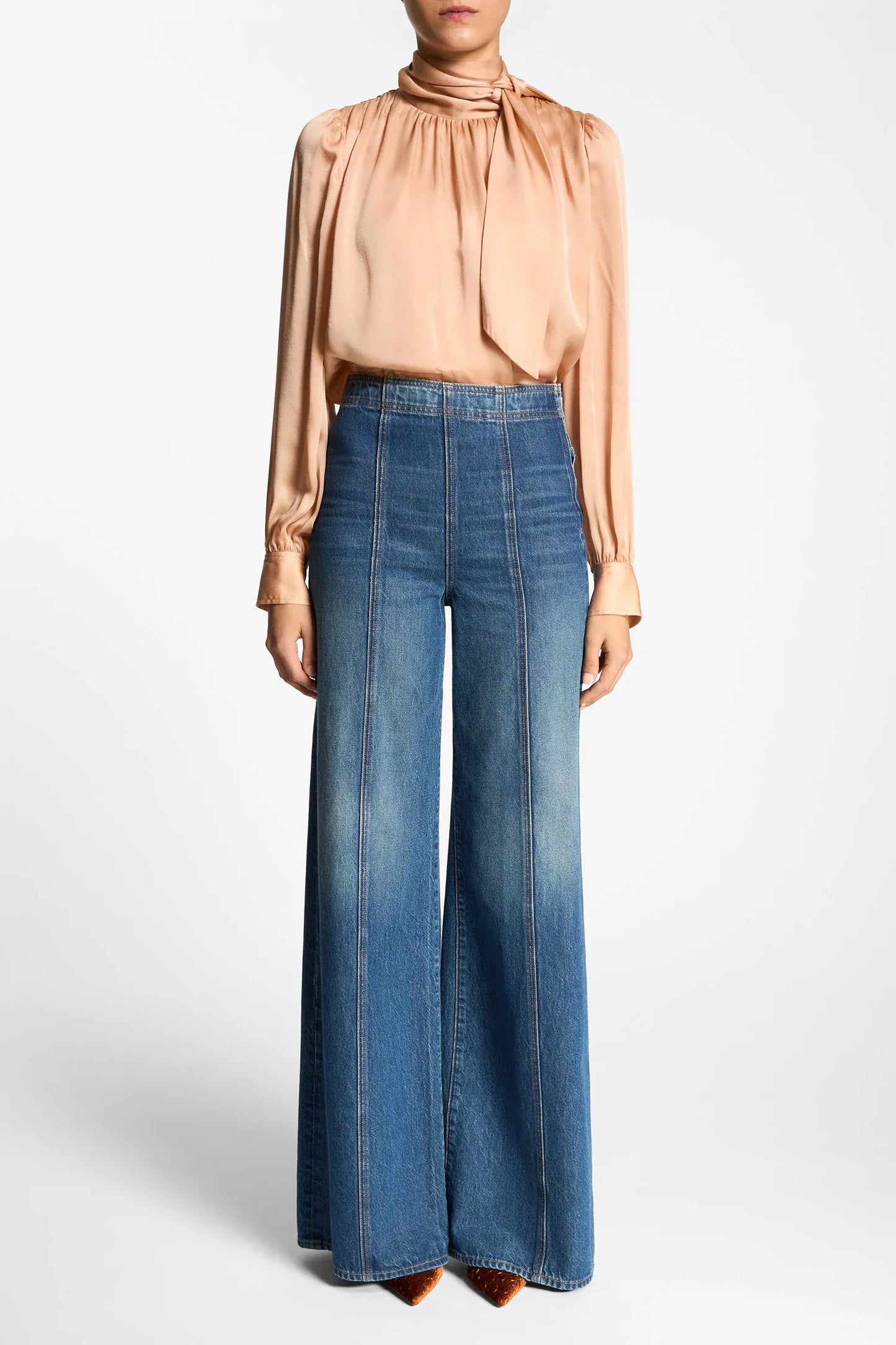 Ulla Johnson Jeans Ulla Johnson - Bianca Jean in Danube wash