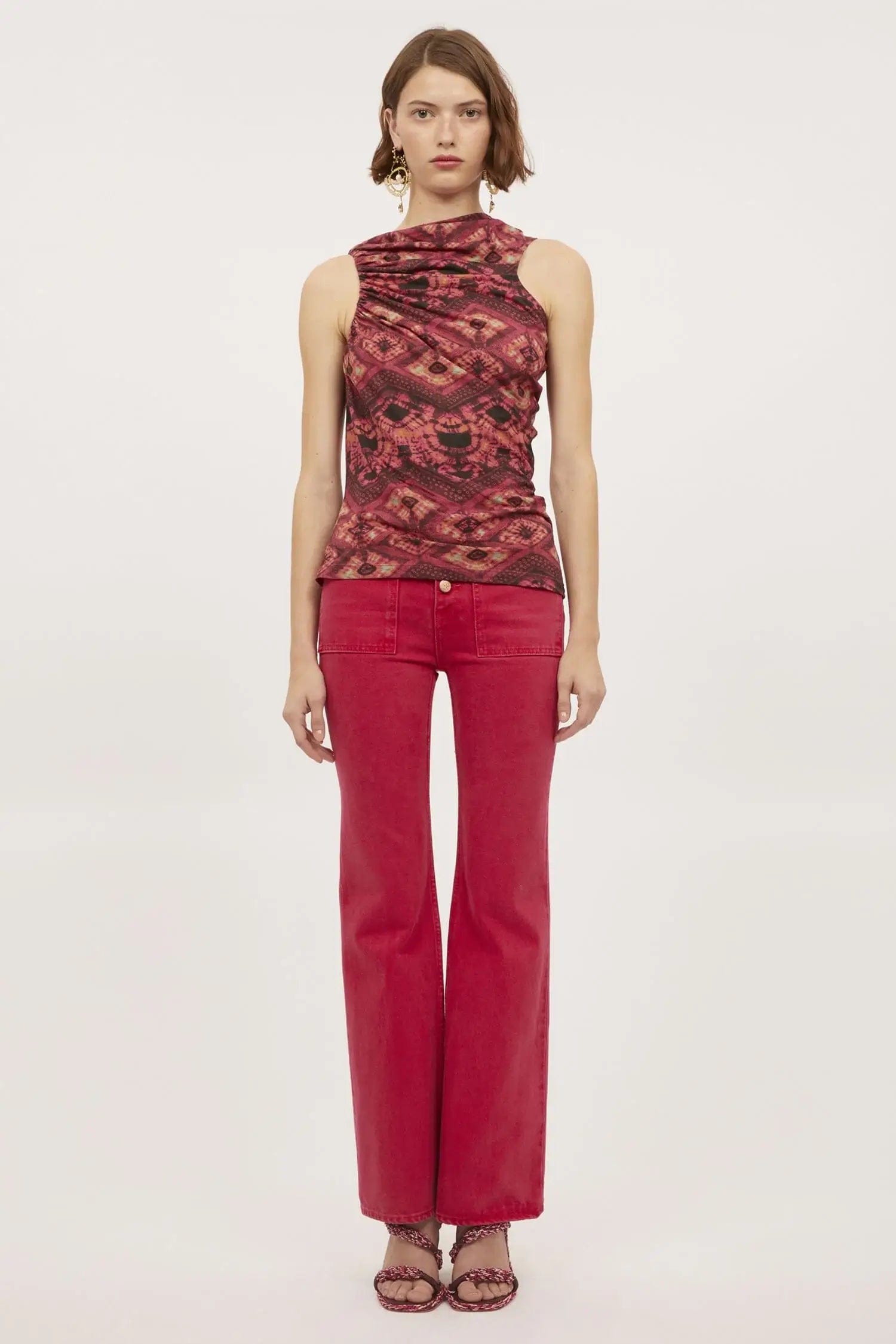 Ulla Johnson Tops P/XS Ulla Johnson - Fia Top in Wild Rose