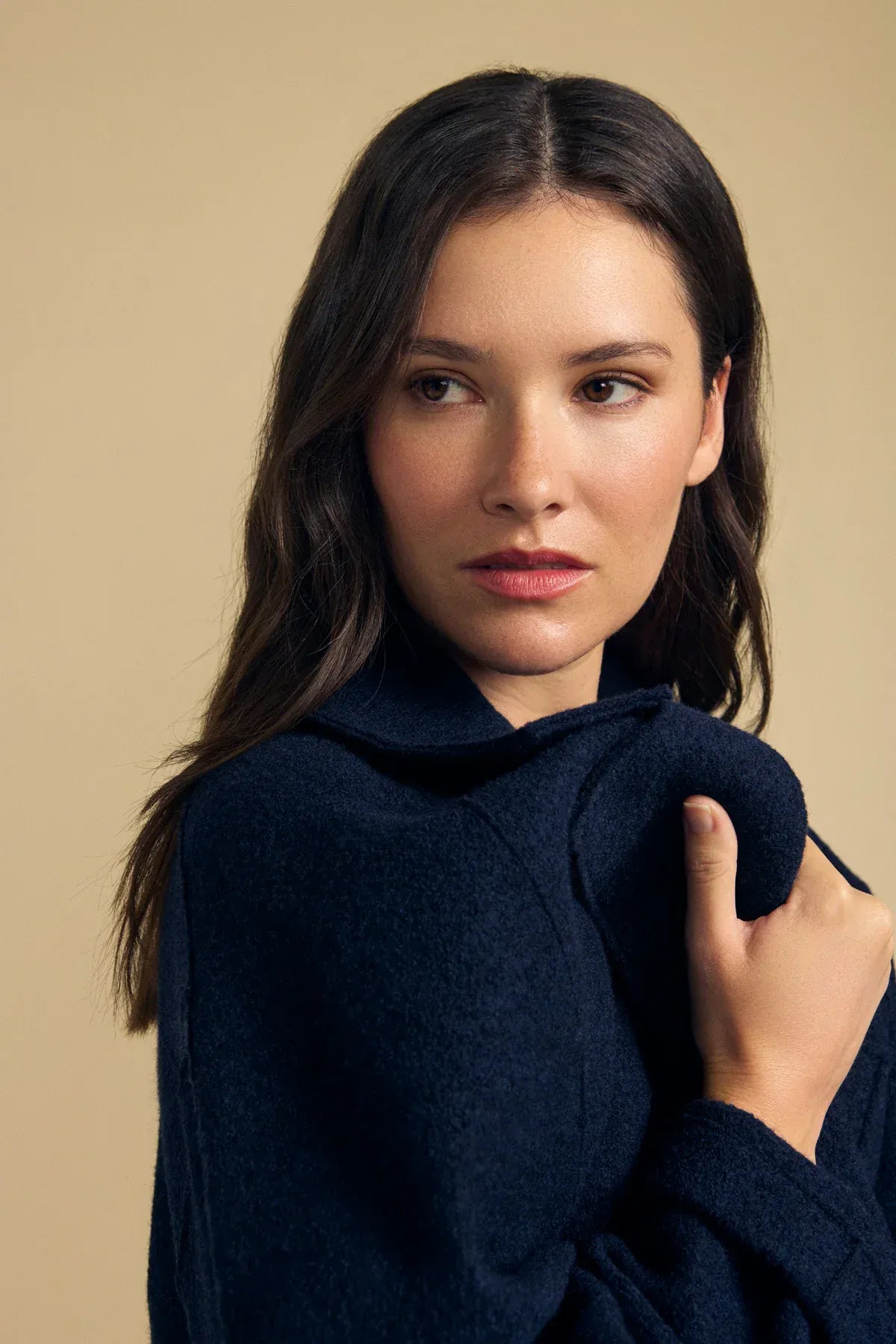 Velvet Coats & Jackets Velvet - Abby blazer in navy