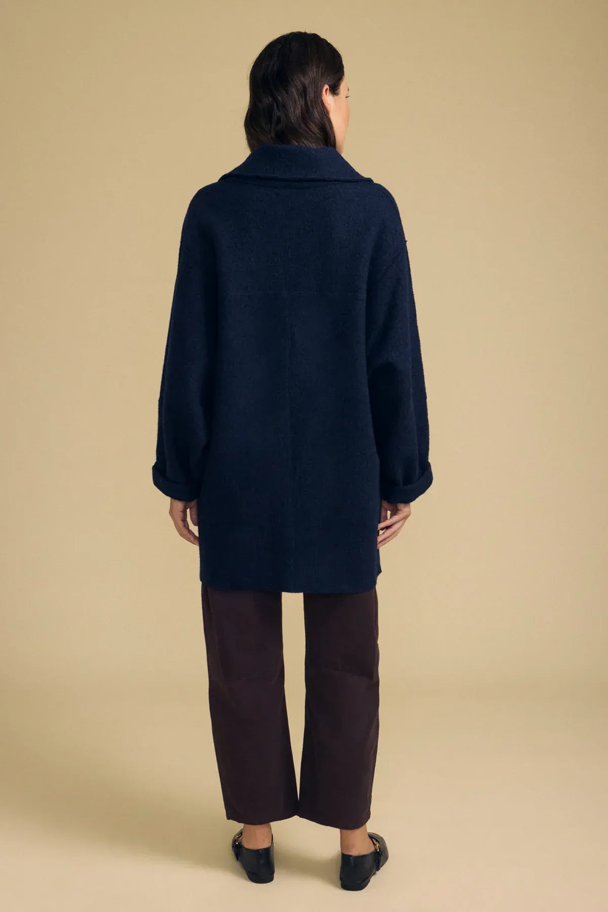Velvet Coats & Jackets Velvet - Abby blazer in navy