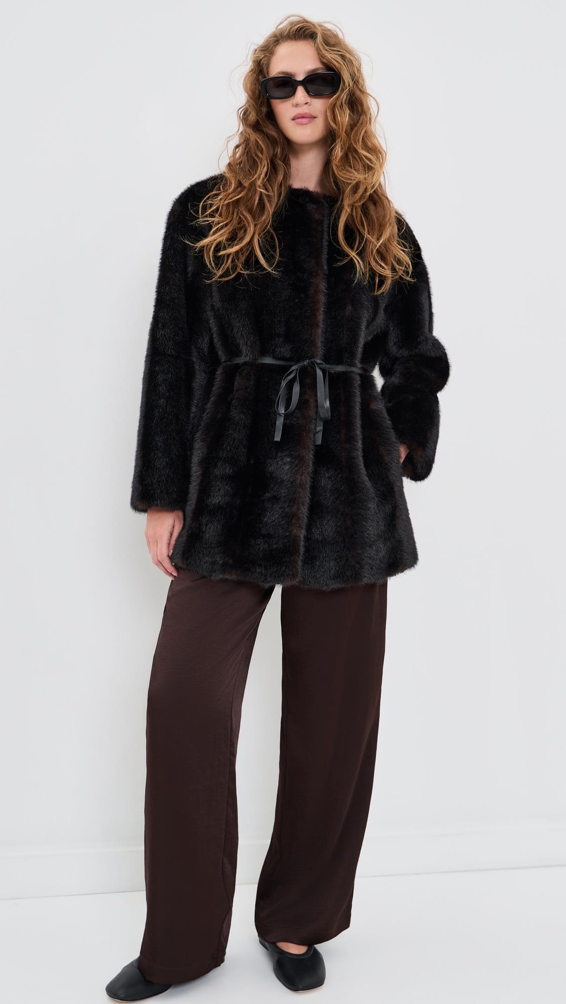Velvet Coats & Jackets Velvet - Marmont Sherpa Jacket in mahogany