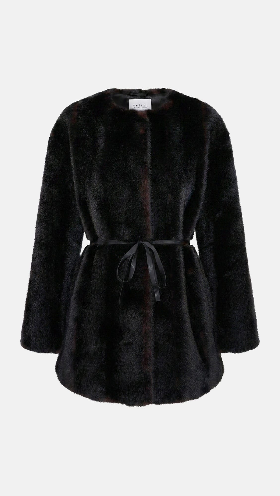 Velvet Coats & Jackets Velvet - Marmont Sherpa Jacket in mahogany