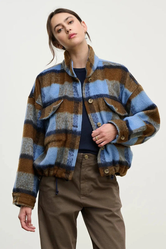 Velvet Jackets Velvet - Aubrey plaid jacket