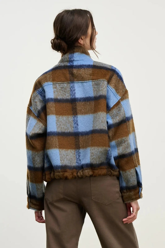 Velvet Jackets Velvet - Aubrey plaid jacket