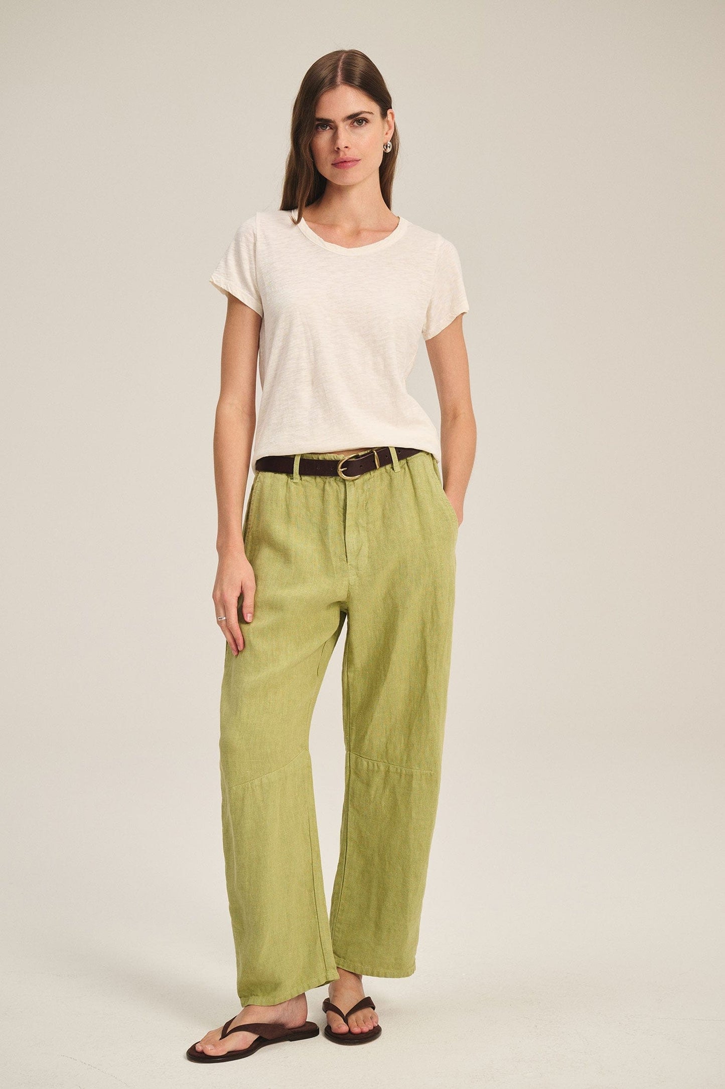 Velvet PAnts Velvet - Taylor Pant in Moss