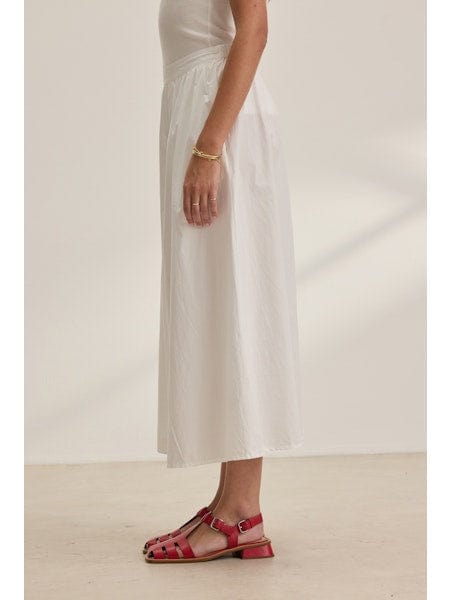 Velvet Skirts Velvet - Bella Skirt in White
