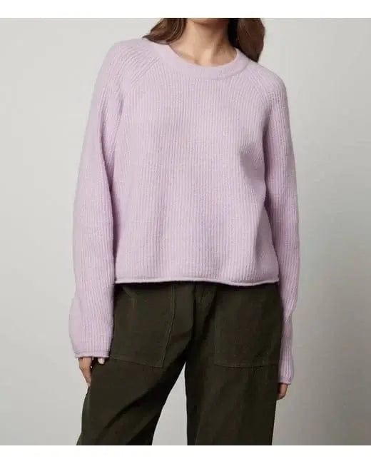 Velvet Sweaters Velvet - Gigi long sleeve Crew Top in Lilac