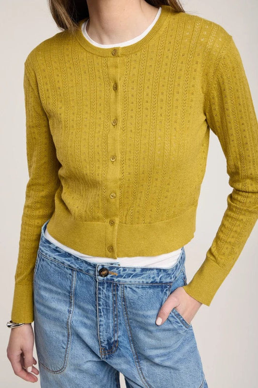 Velvet sweaters Velvet - Lavina Cardigan in Gold