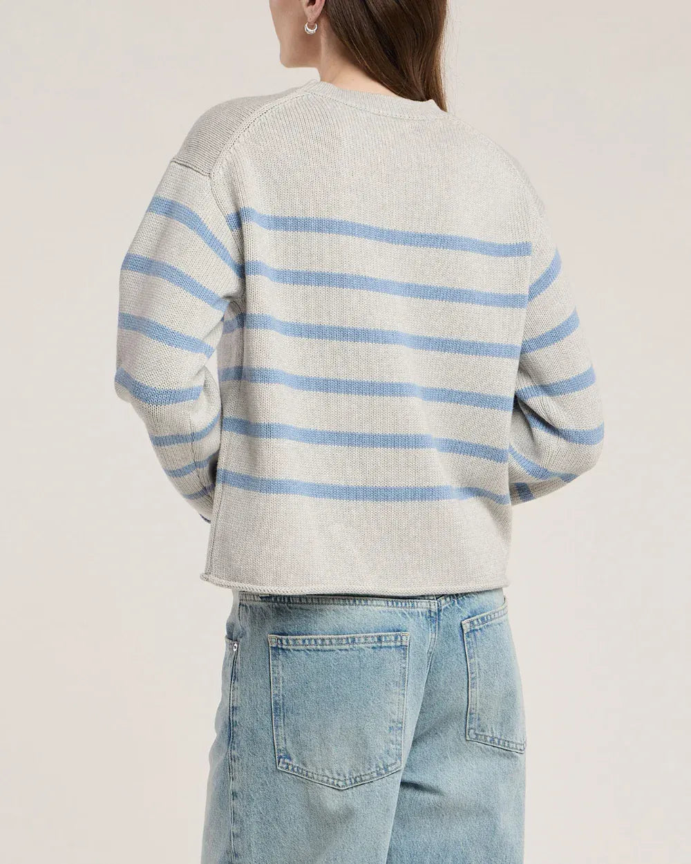 Velvet sweaters Velvet - Lucia crewneck in light heather