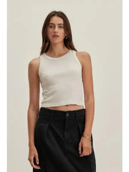 Velvet Tees Velvet - Harla tank in Bisque