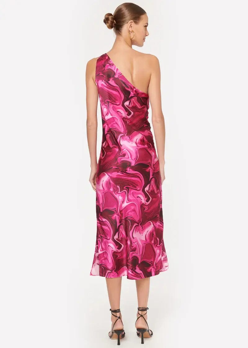 CAMI NYC dresses CAMI NYC - Anges dress in Hyperpink Swirl