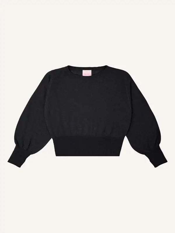 Crush Sweaters Crush Cashmere Prague 2.0 Sweater in Black