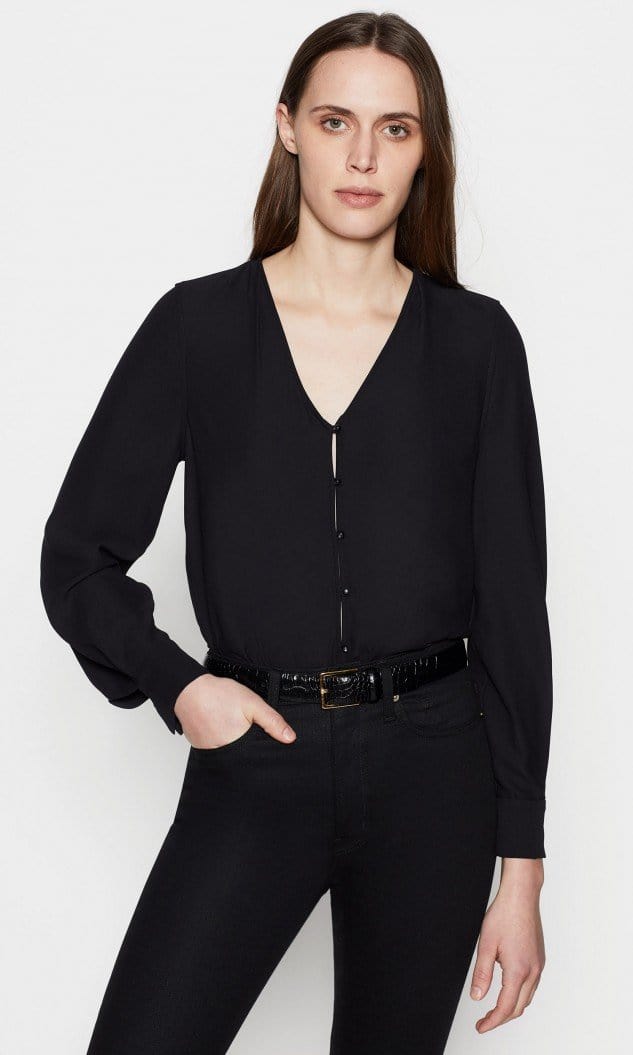 Equipment Haty Shirt in True Black