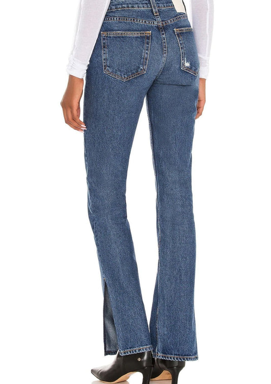 Hailey Low Rise Slim Boot East Village GRLFRND | Basicality