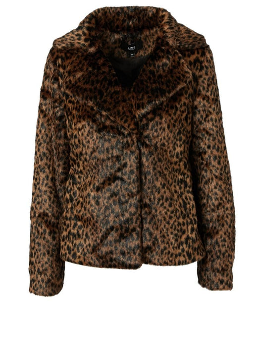 LINE Elvira Coat in Linx  The best faux fur jacket ever made...      Designer Style #9797JKF19